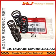 EX5 EX5DREAM WAVE100 EX5CLASS1 VALVE SPRING SET STANDRAD 4PC SPRING VALVE