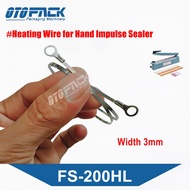 Repair Kit FS-400/FS-300/FS-200 Element Heating Wire Hualian Hand Impulse Sealer Heating Wire Elemen