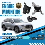 DENCO Premium Mazda Engine Mounting Cx9 tc 3.5 3.7 2016-2023 Enjin Mount Full Set