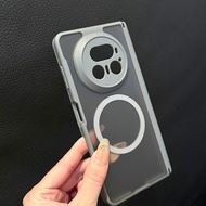 Frosted Bumper For Honor Magic V5 Case Magnetic Hard Double Hinge Honor Magic V3 Cover