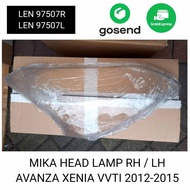 MIKA HEAD LAMP AVANZA 2012 mika lampu depan Avanza all new 2012 LEN 97507 R/L