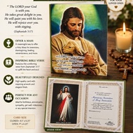 Mass Card with Bible Verse