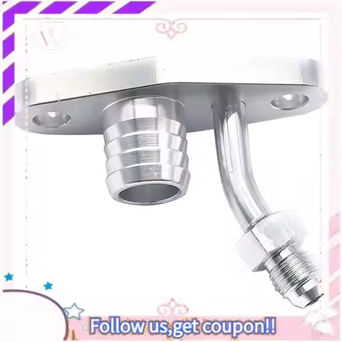 Easy To Use Turbo Oil Feed Return Flange For TOYOTA CT9 CT12 CT20 CT26 4AN Feed With 20Mm Barb
