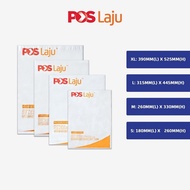 Plastic Flyers Pos Laju M (With Consignment Notes Pocket)