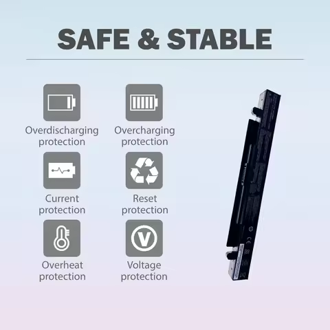 A41-X550A New Replacement Laptop Battery 44Wh 2950mAh For Asus A41-X550 R510C X550C X550L X550J R510