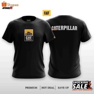 T-shirt [Tee] 2026 Caterpillar Sublimation Tshirt / Baju Microfiber Jersi / Jersey Sublimation / Tsh