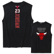 Sports Bra Casual Tank Top Michael Jordan Basketball Jersey No. 23 Bulls Team Vintage Cotton Strap 1