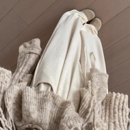 8 ️ ⃣ Lamb Fleece Glutinous Rice Pants Women Fleece Lining 25 Drape Small Straight Loose bf Lazy Sty