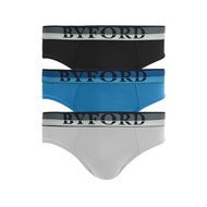 Byford 3pcs Men Mini Briefs Cotton Elastane BMB107735AS1