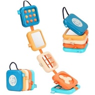 Busy Board for 1 Year Old, Travel Toys for Toddler 1-3, Montessori Busy Board Busy Cube, Toys Gifts 