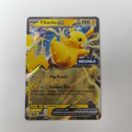 Pikachu Indomilk Promotion 195/SV-P - Pokemon TCG Indonesia (DENT)