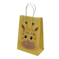 Animal Paper Shopping Bag Giraffe Cow Gift Bag