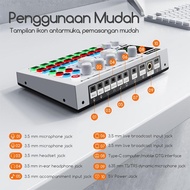 Sound Card F999 MAX – Clear Sound for Live Streaming