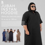 KABIRO Hoodie Instant Robe - Men's Gamis Robe - BIG SIZE 4XL 5XL 6XL 7XL