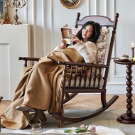 Lazy Rocking Chair Balcony Leisure Chair Adult Couch Living Room Reclining Chair