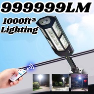 999999 Lumens High Power Outdoor Solar Light With Motion Sensor External Solar Light Outdoor Waterpr