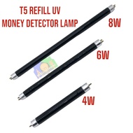 T5 Refill Lamp 4W 6 Watt 8Watt Money Detector UV 64 Blb Ultraviolet