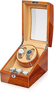 Watch Winder Wood Watches Storage Box Automatic Mechanical Watches Winder Silent Motor Watch Shaker Solid Wood Wat