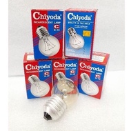 CHIYODA 5W G40 CLEAR INCANDE BULB CHIYODA BULB 5 WATT chiyoda heating lamp 5watt G40