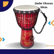 Alat Musik Kendang Jimbe Ukuran Jumbo 50 cm (D)