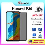 Shopkaki Huawei P30 Privacy Tempered Glass / Anti Spy Screen Protector