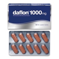 (Kedai SG) Daflon 1000mg 10'S Untuk Rawatan Buasir & Vena Varikos
