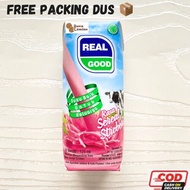 [TERMURAH!] Real Good KOTAK 125ml - Susu UHT Enak Murah Free Sedotan