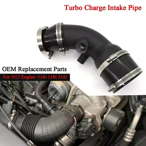 Car Turbo Charge Air Intake Pipe Fits For BMW F20 F21 F30 F31 F35 116i 118i 316i N13 Engine 2011-201