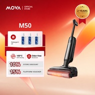 MOVA M50 Wet Dry Vacuum Cleaner | 100% Anti-tangle | 100°C Self-Cleaning | Odor-Free Deodorizer | 10