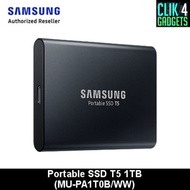 Samsung Portable SSD T5 1TB (MU-PA1T0B/WW) Portable Solid State Drive