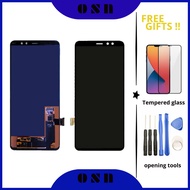 OSN Original Samsung A8 Plus + A730 A730F A730G LCD Display + Touch Screen Digitizer Black