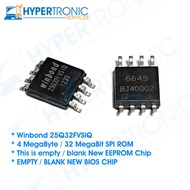Winbond 25Q32 25Q32FV 25Q32FVSIQ 3.3v Blank SPI Chip Blank Bios Chip 4MBytes 32MBit