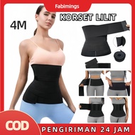 4M Elastic Belly Slimming Wrap Corset for Mothers Giving Birth Spinal Protector Shapewear