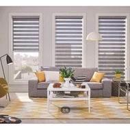 ❤️5*6 Kaki/150*180 cm/BIDAI TINGKAP/ BIDAI/ ZEBRA/ BIDAI KAIN/ Roller Blinds/ Window Blind/ LANGSIR/