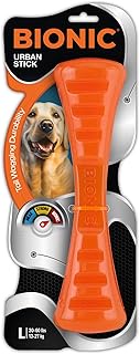 BIONIC Urban Stick Dog Toy, Large - Interactive Dog Chew Toy That Stands Up to The Toughest Chewers,