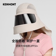 Klrmor Outdoor All-round Medical Beauty Sun Protection Hat Women's Summer Windproof Breathable and Uv-Resistant Mask Cover Full Face Sun Hat