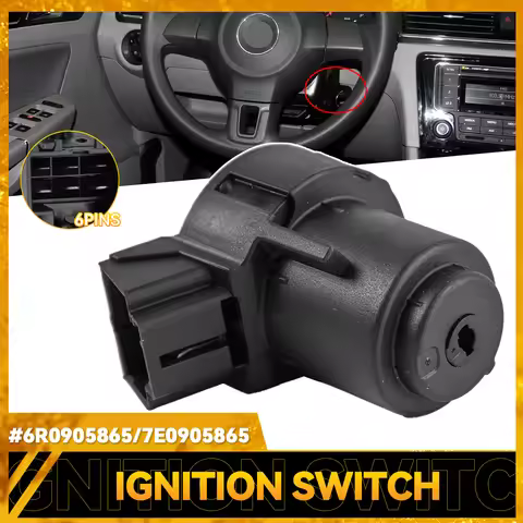 Electric Ignition Lock Barrel Contact Starter Switch FOR VW Amarok Polo UP Transporter T5 T6 Seat Ib
