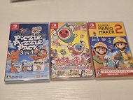 Switch 遊戲 - 太鼓，Mario Maker 2