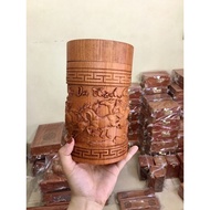 Ma Dao Thanh Cong Station Solid Wood Tea Box