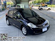 NISSAN TIIDA 1.8 低里程跑5萬  免鑰啟閉 定速 恆溫 抬頭顯示 多功能安卓機 360環景影像 便宜釋出