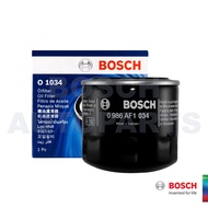 Bosch Oil Filter O1034 (C-307 / C-1605 /) for Honda City 1.3 / 1.5, Civic 1.3 / 1.5, CR-Z 1.5, Jazz