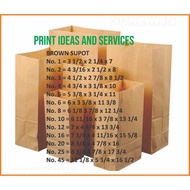 Brown Supot Paper bag