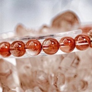 無盡迴圈【半盆紅兔毛貔貅】高品紅髮晶 水晶手鍊手串 一物一拍