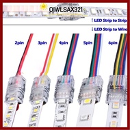 OIWLSAX321 LED Strips Connector LED Strip to Wire 2pin 3pin 4pin 5pin 6pin Light Wire Connection