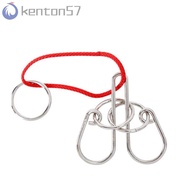 KENTON 3D Metal Puzzle Diy Personalized Gift Toy For Children 3d Puzzle Wire Brainteasers Games Kong