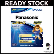 Panasonic 9V Battery / Panasonic 9V Bateri (1pcs) Karaoke Mic Toys Smart Tag Battery
