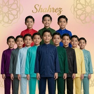CY 7416 BAJU MELAYU MUSLIM MUSLIMIN KIDS BUDAK BABY EMERALD GREEN / BLACK / CHILI RED / ROYAL BLUE /
