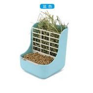 兔兔草架 食盆二合一丨兔兔掛式餵食器丨侏儒兔龍貓食槽丨寵物用品