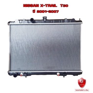 หม้อน้ำ NISSAN X-TRAIL T30 หม้อน้ำรถยนต์ นิสสัน เอ็กส์เทร์ล (พลาสติก+อลูมิเนียม) ปี 2007-2007 X-TRAI