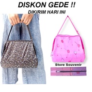 Tas Lipat Kain Parasut Tenteng Kantong Belanja Jinjing Hand Bag Souvenir Cendra Ultah Wedding Pernik